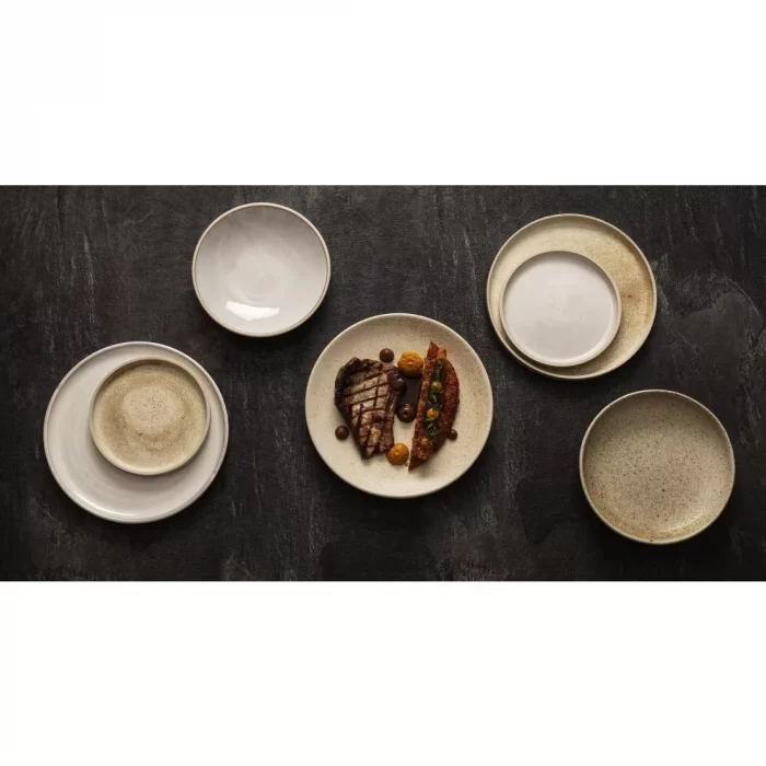 Olympia Canvas Coupe Bowl Wheat 230mm (Pack of 6) - Image 3