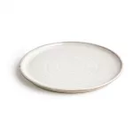 Olympia Canvas Small Rim Round Plate Murano White 265mm (Pack of 6) - Image 3
