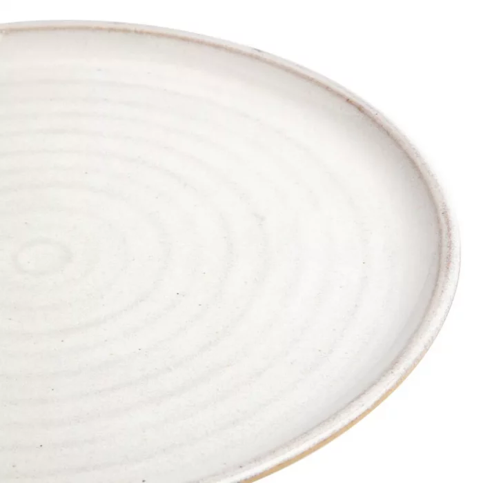 Olympia Canvas Small Rim Round Plate Murano White 265mm (Pack of 6) - Image 4