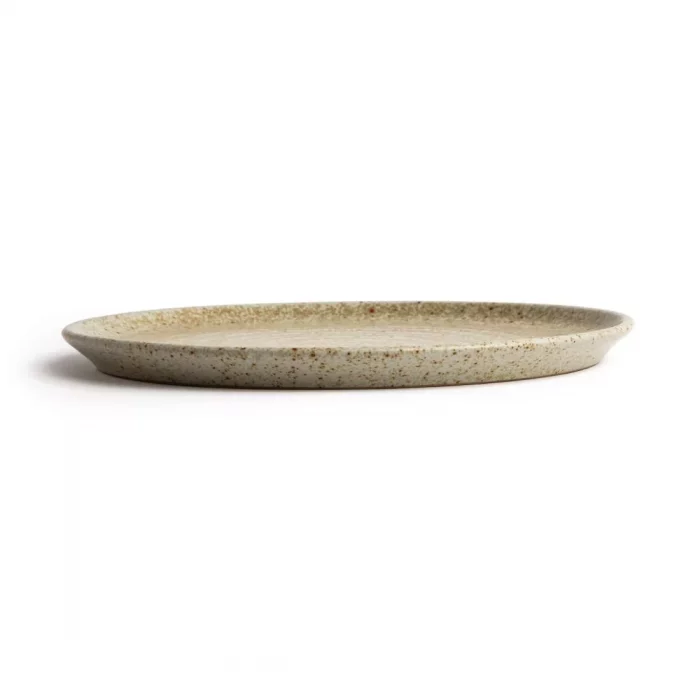 Olympia Canvas Small Rim Round Plate Wheat 265mm (Pack of 6) - Image 4