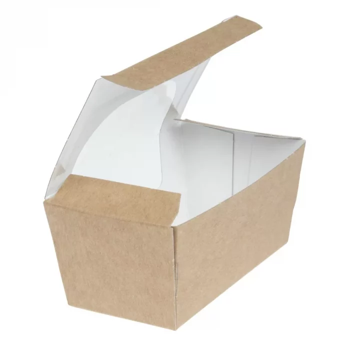 Colpac Compostable Kraft Cake Boxes With Window Small (Pack of 500) - Image 3