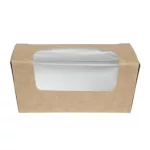 Colpac Compostable Kraft Cake Boxes With Window Small (Pack of 500) - Image 4
