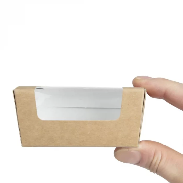 Colpac Compostable Kraft Cake Boxes With Window Small (Pack of 500) - Image 5