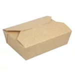 Colpac Recyclable Kraft Microwaveable Food Boxes 1950ml / 68oz (Pack of 200)