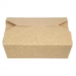 Colpac Recyclable Kraft Microwaveable Food Boxes 1950ml / 68oz (Pack of 200) - Image 2