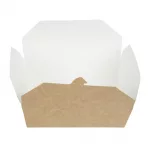 Colpac Recyclable Kraft Microwaveable Food Boxes 1950ml / 68oz (Pack of 200) - Image 4