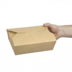 Colpac Recyclable Kraft Microwaveable Food Boxes 1950ml / 68oz (Pack of 200) - Image 5