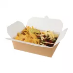 Colpac Recyclable Kraft Microwaveable Food Boxes 1950ml / 68oz (Pack of 200) - Image 7