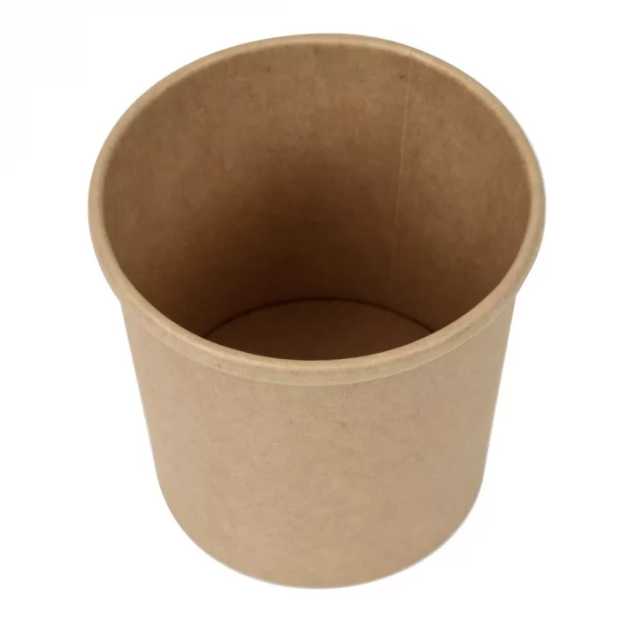 Colpac Recyclable Kraft Microwavable Soup Cups 350ml / 12oz (Pack of 500) - Image 3