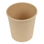 Colpac Recyclable Kraft Microwavable Soup Cups 450ml / 16oz (Pack of 500) - Image 2