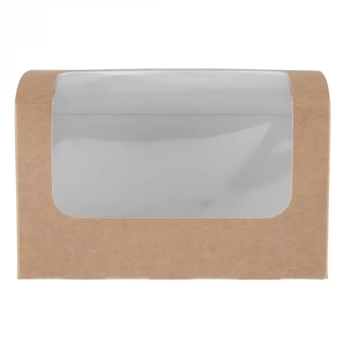 Colpac Compostable Kraft Sandwich Packs With PLA Window (Pack of 500) - Image 3