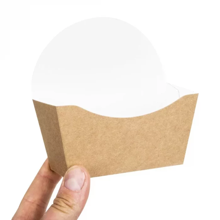 Colpac Compostable Kraft Bagel Scoops (Pack of 1000) - Image 5