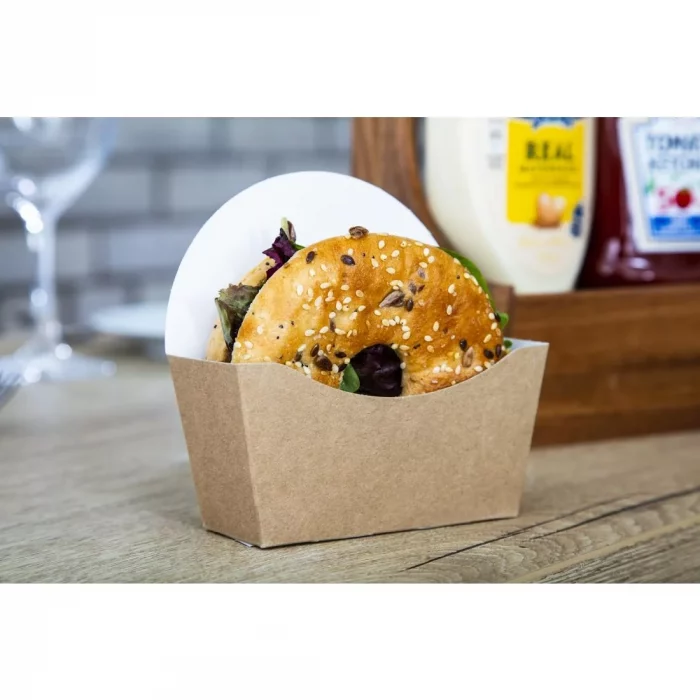 Colpac Compostable Kraft Bagel Scoops (Pack of 1000) - Image 6