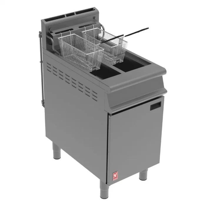 Falcon Free Standing Propane Gas Filtration Fryer With Feet G3845F - Image 1