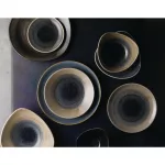 Churchill Stonecast Aqueous Deep Coupe Plates Bayou Taupe 255mm (Pack of 12) - Image 2