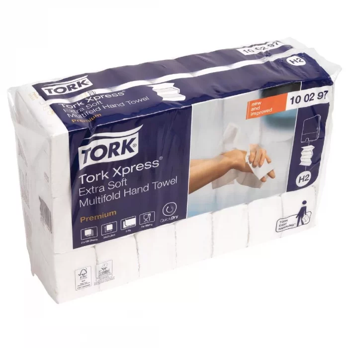 Tork Xpress Extra-Soft Multi-Fold Hand Towels 2-Ply (Pack of 2100) - Image 6