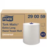 Tork Matic Extra-Long Hand Towel Rolls 1-Ply 280m (Pack of 6) - Image 2