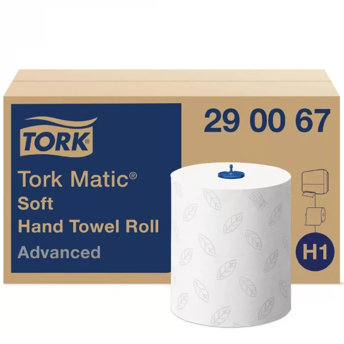 Tork Advanced Hand Towel Rolls 2-Ply 150m (Pack of 6) - Image 2