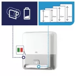 Tork Matic Automatic Hand Towel Roll Dispenser White - Image 2