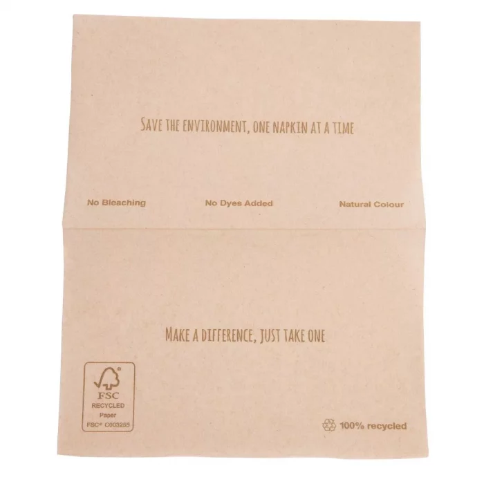 Tork Xpressnap Recycled Dispenser Napkin Natural 2Ply 1/2 Fold (Pack of 8x1000) - Image 5