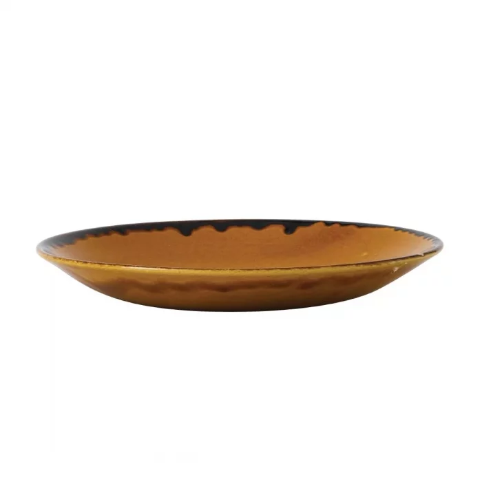 Dudson Harvest Deep Coupe Plates Brown 255mm (Pack of 12) - Image 2