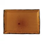 Dudson Harvest Rectangular Trays Brown 192 x 284mm (Pack of 6)