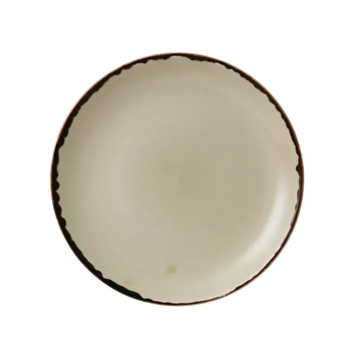 Dudson Harvest Evolve Coupe Plates Linen 217mm (Pack of 12) - Image 1