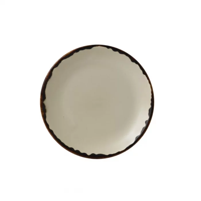 Dudson Harvest Evolve Coupe Plates Linen 165mm (Pack of 12) - Image 1