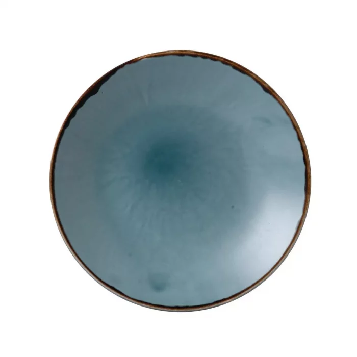 Dudson Harvest Deep Coupe Plates Blue 281mm (Pack of 12) - Image 1