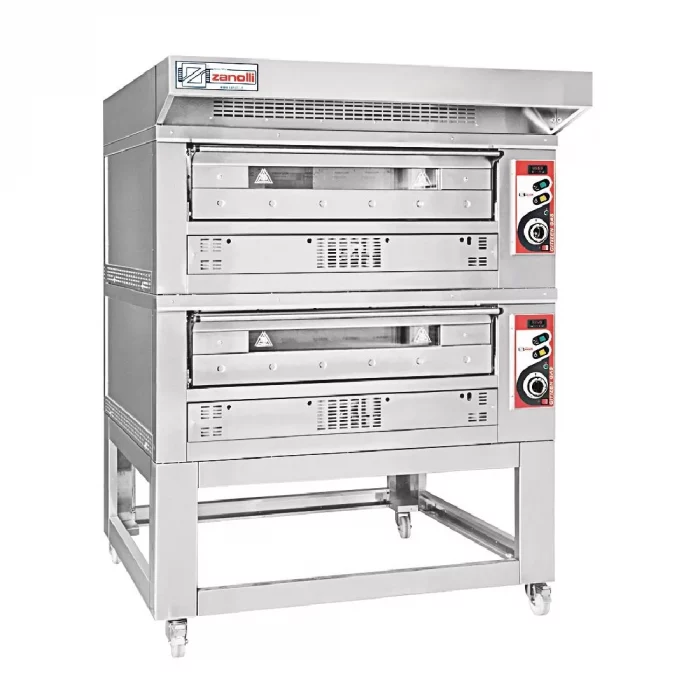 Zanolli Citizen 9 Single Deck Pizza Oven, Stand and Hood - Image 2