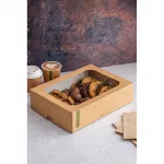 Vegware Compostable Sandwich Platters Box with Insert and Lid (Pack of 50) - Image 2