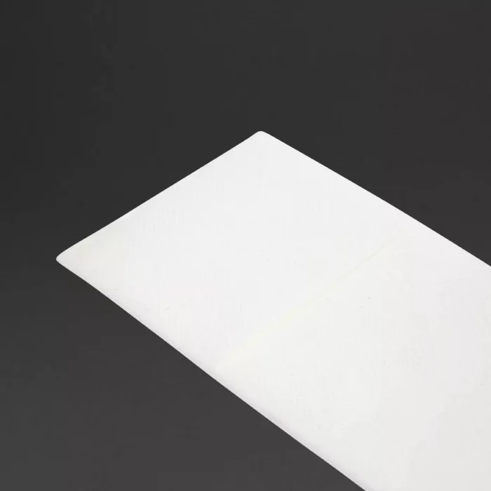 Fiesta Recyclable Premium Tablin Dinner Napkin White 48x40cm Airlaid Pocket Fold (Pk 400) - Image 3
