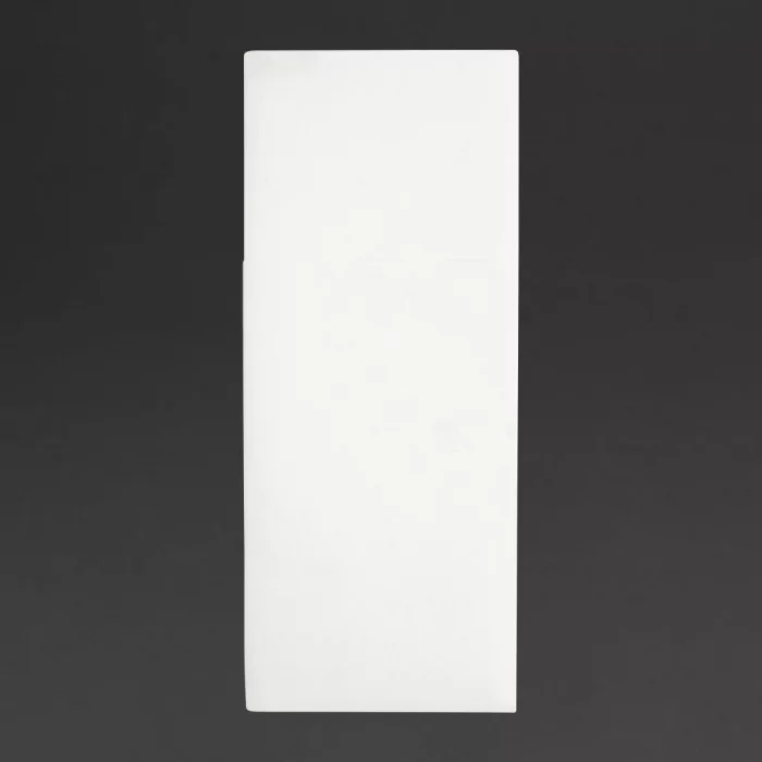 Fiesta Recyclable Premium Tablin Dinner Napkin White 48x40cm Airlaid Pocket Fold (Pk 400) - Image 1