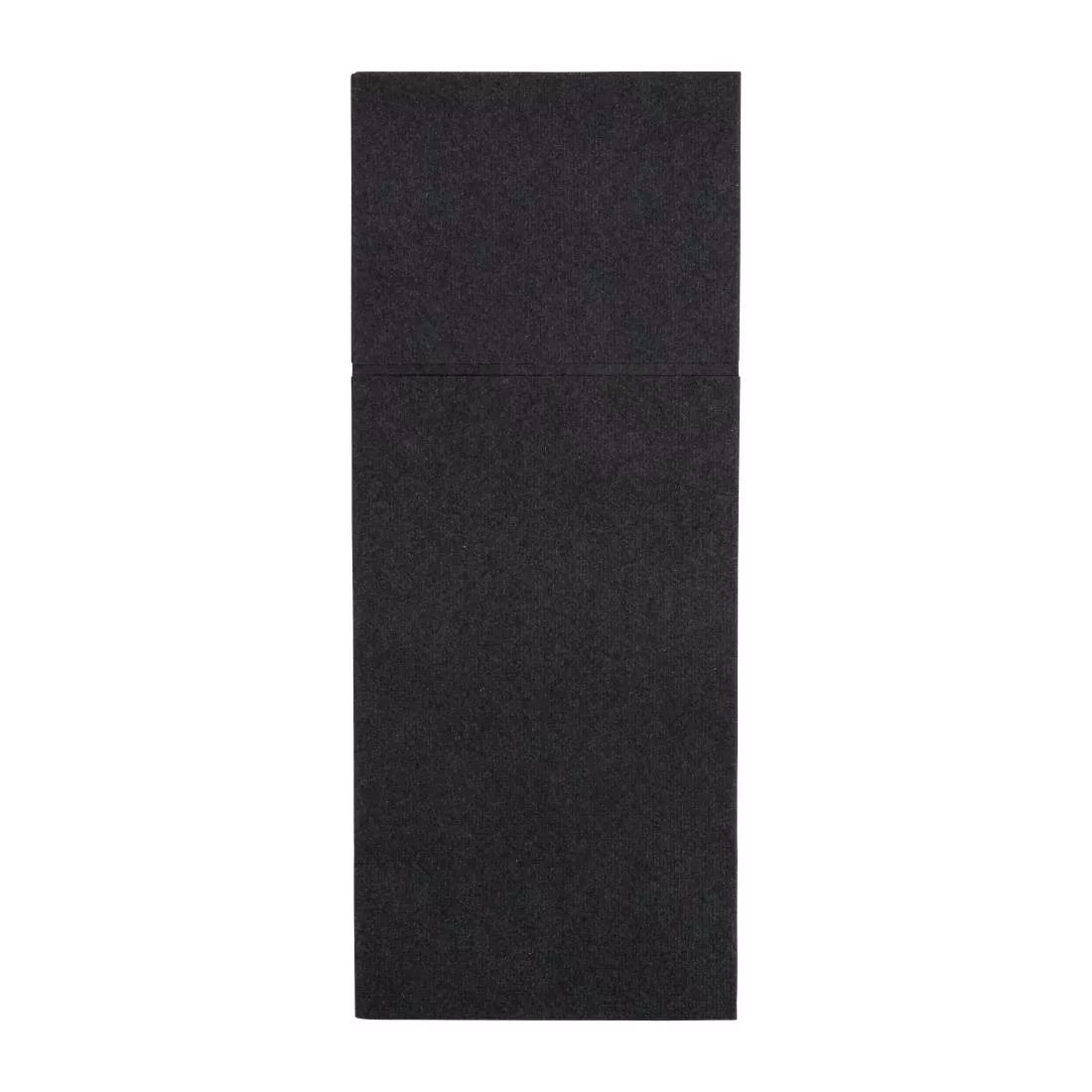 fe280_1.jpg Fiesta Recyclable Premium Tablin Dinner Napkin Black 48x40cm Airlaid Pocket Fold (Pk 400) - Image 1