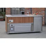 Synergy Grill Outdoor Cook Station 900 with Adande Drawer Fridge - Image 2