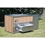 Synergy Grill Outdoor Cook Station 900 with Adande Drawer Fridge - Image 3