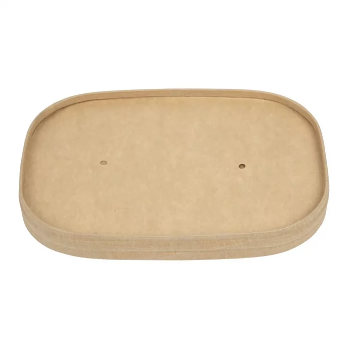 Colpac Stagione Microwavable Paperboard Food Box Lids (Pack of 300) - Image 2