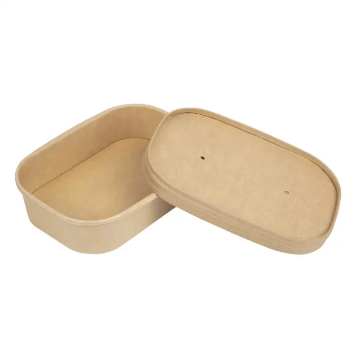 Colpac Stagione Microwavable Paperboard Food Box Lids (Pack of 300) - Image 6