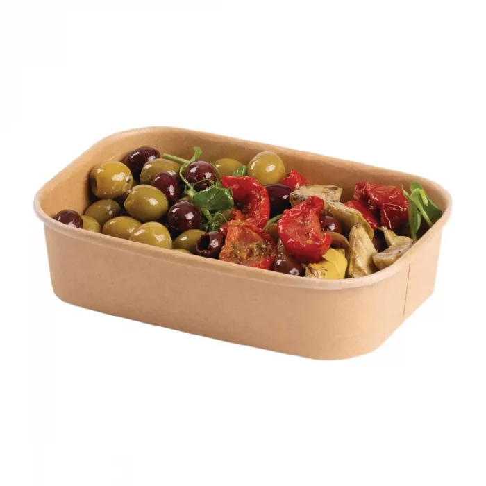 Colpac Stagione Recyclable Microwavable Food Boxes 500ml / 17.5oz (Pack of 300) - Image 9