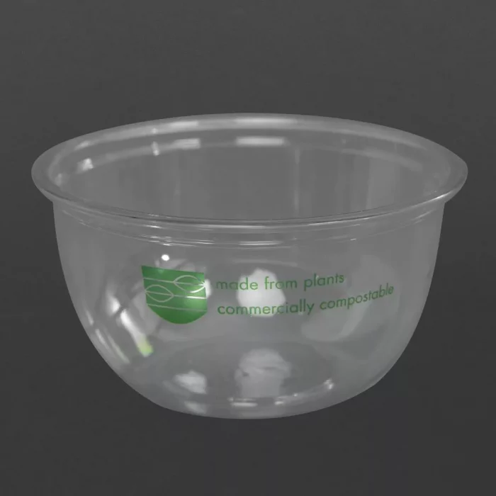 Vegware 96-Series Compostable PLA Deli Pots 8oz (Pack of 1000) - Image 2