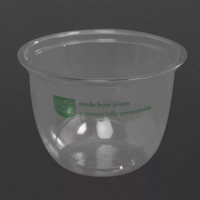 Vegware 96-Series Compostable PLA Deli Pots 10oz (Pack of 1000) - Image 2