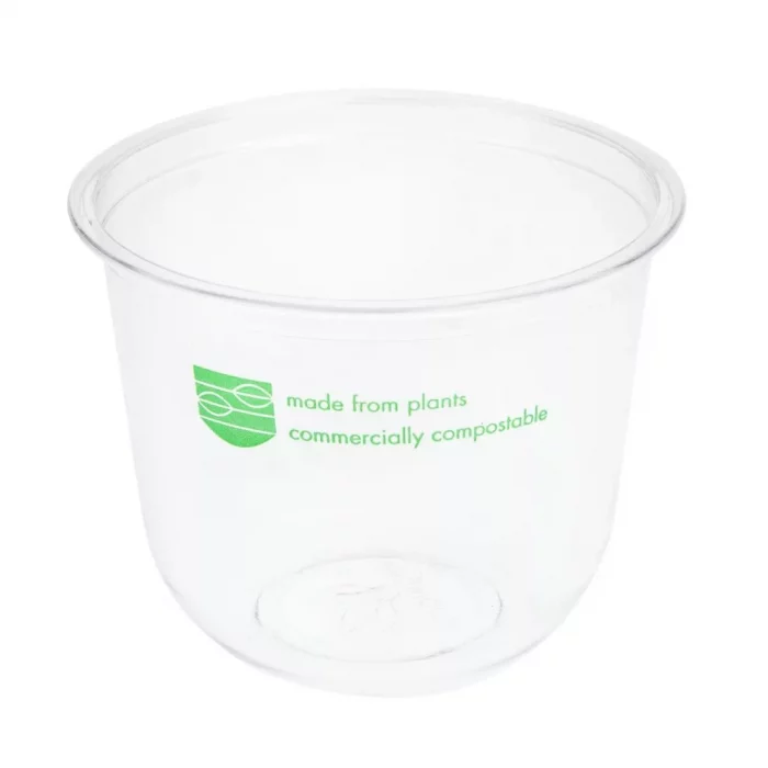 Vegware 96-Series Compostable PLA Deli Pots 12oz (Pack of 1000) - Image 3
