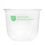 Vegware 96-Series Compostable PLA Deli Pots 12oz (Pack of 1000)
