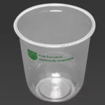 Vegware 96-Series Compostable PLA Deli Pots 16oz (Pack of 1000) - Image 2