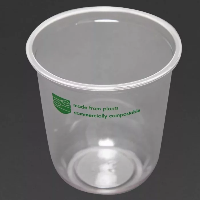 Vegware 96-Series Compostable PLA Deli Pots 16oz (Pack of 1000) - Image 2