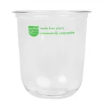 Vegware 96-Series Compostable PLA Deli Pots 16oz (Pack of 1000)