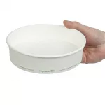 Vegware 185-Series Compostable Bon Appetit Wide PLA-lined Paper Food Bowls 26oz (Pack of 300) - Image 5