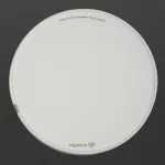 Vegware 185-Series Compostable Bon Appetit Wide PLA-lined Paper Food Bowl Lid (Pack of 300) - Image 2