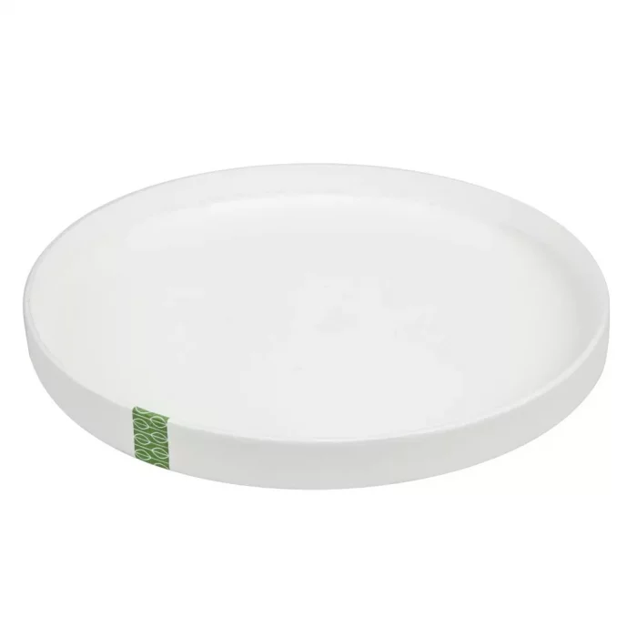 Vegware 185-Series Compostable Bon Appetit Wide PLA-lined Paper Food Bowl Lid (Pack of 300) - Image 4
