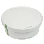 Vegware 185-Series Compostable Bon Appetit Wide PLA-lined Paper Food Bowl Lid (Pack of 300) - Image 6
